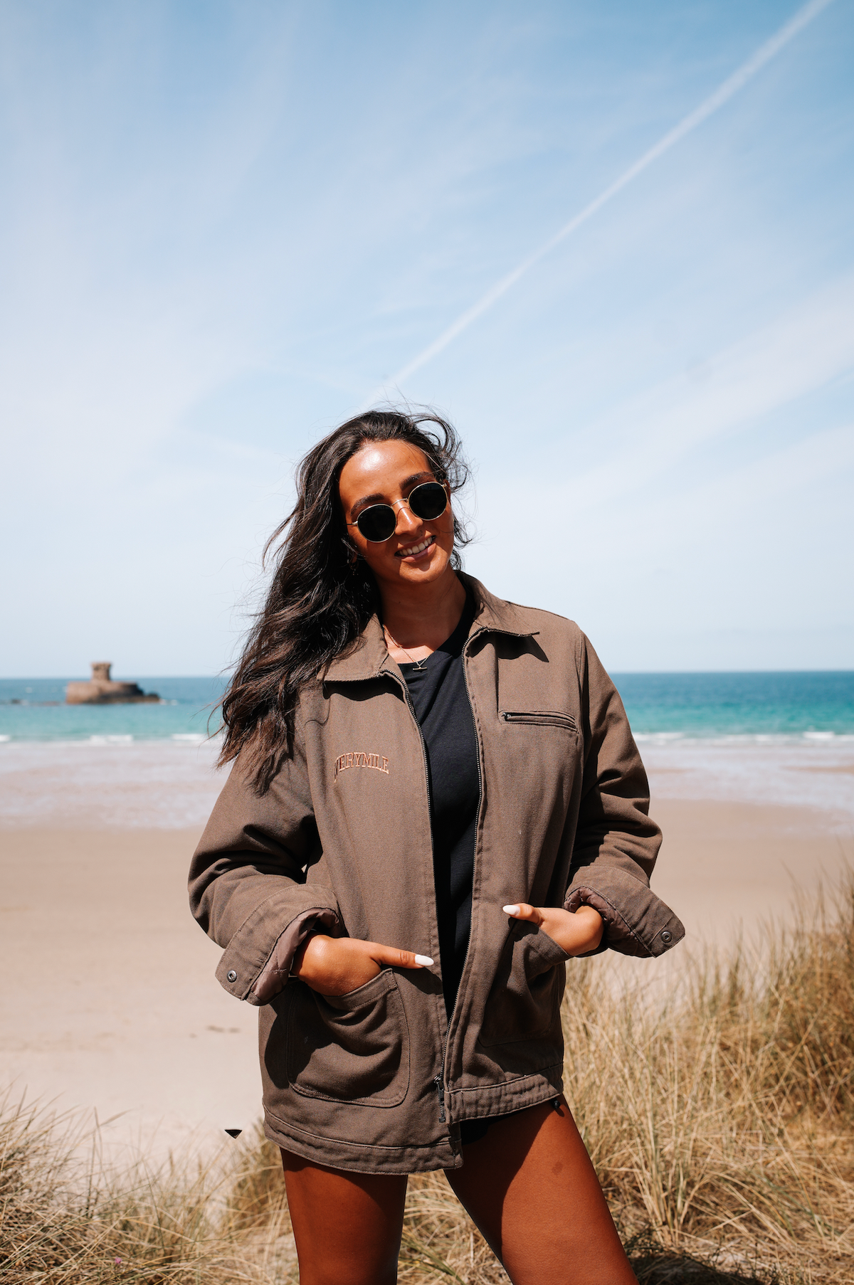 Heavy Weight Canvas Biker Jacket